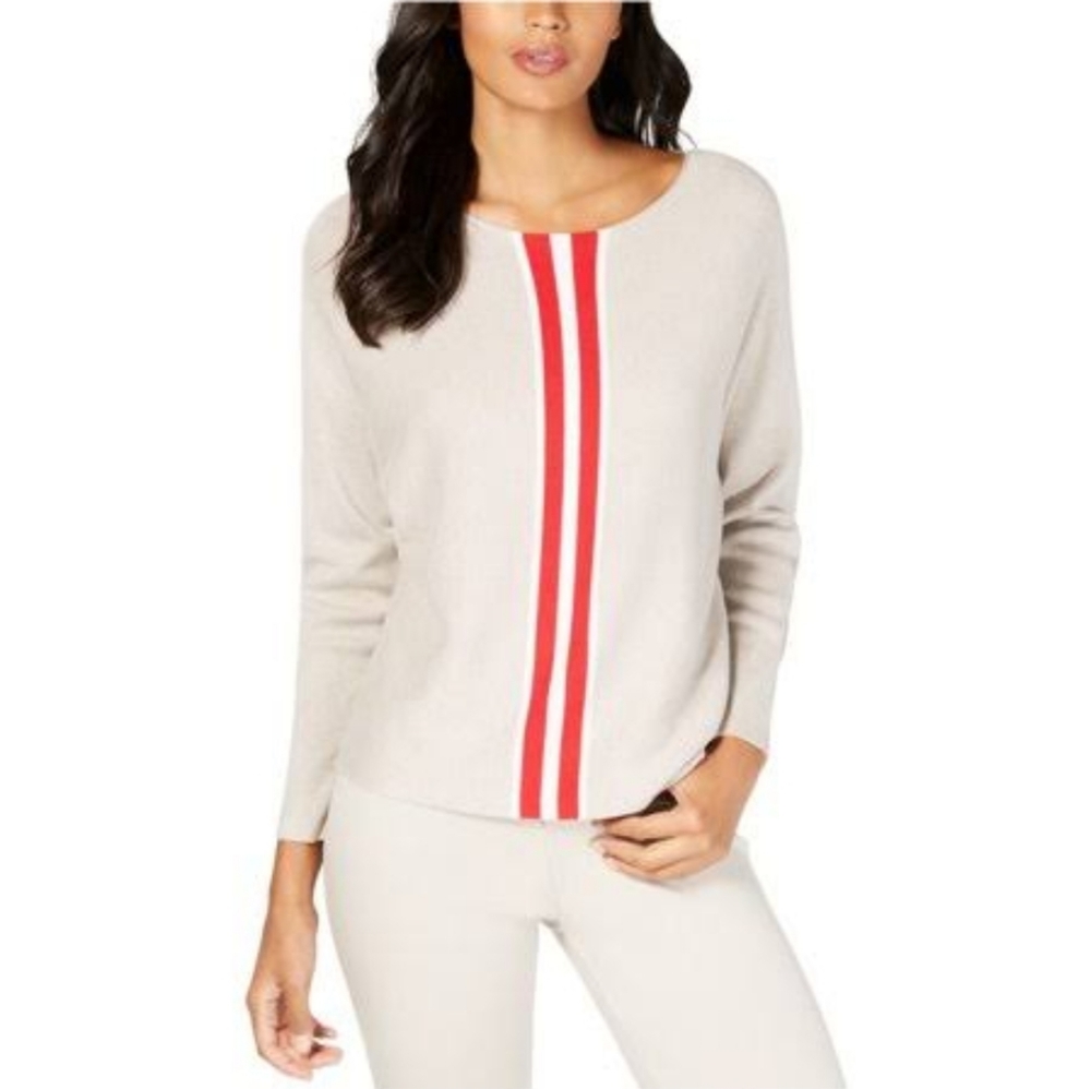 INC International Concepts Women's Striped Sweater